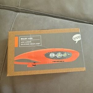 KNOG Bilby 400 Lumen Headlamp - Rechargeable Silicone Head Light NIB
